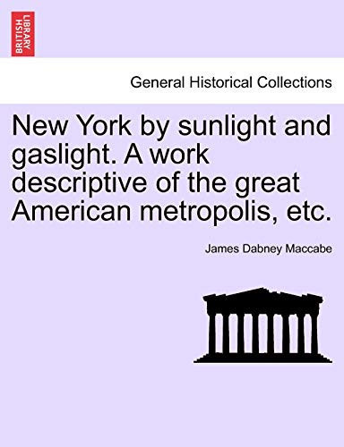 New York by sunlight and gaslight. A work descriptive of the great American metropolis, etc.