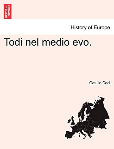 Todi nel medio evo. (Italian Edition)