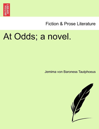 At Odds; A Novel.