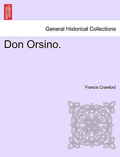 Don Orsino.