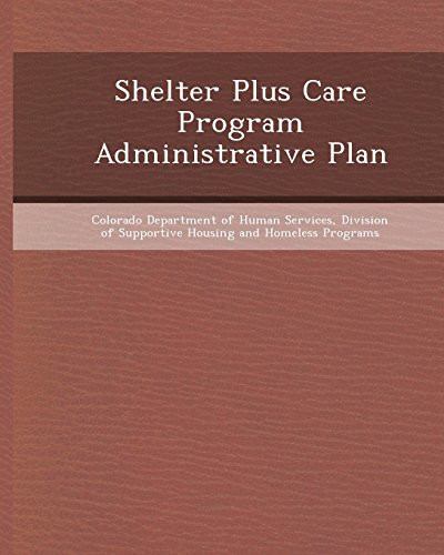Shelter Plus Care Program Administrative Plan