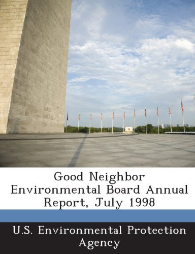 Good Neighbor Environmental Board Annual Report, July 1998