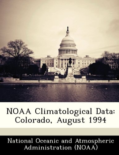 NOAA Climatological Data: Colorado, August 1994