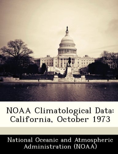 NOAA Climatological Data: California, October 1973