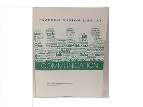 Pearson Communication: Public Speaking