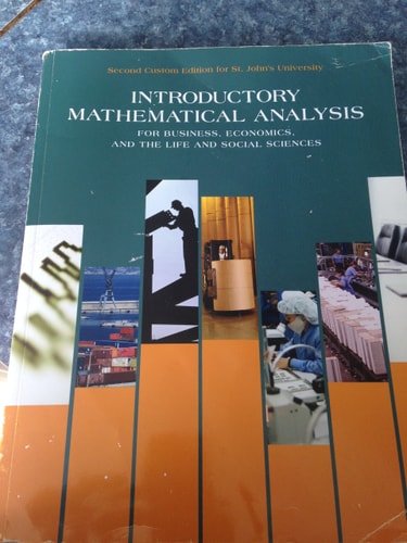 Introductory Mathematical Analysis for St. John's University