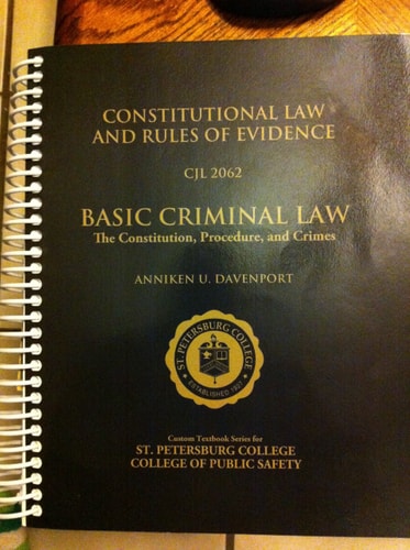 Basic Criminal Law: The Constitution, Procedure, and Crimes