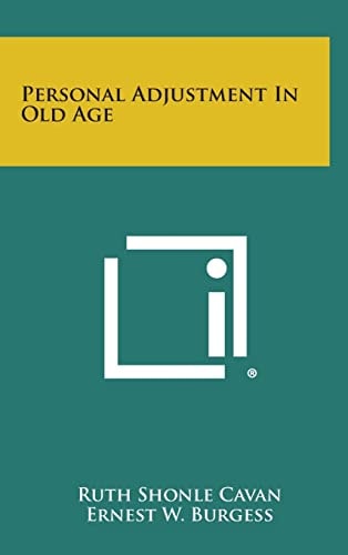 Personal Adjustment in Old Age