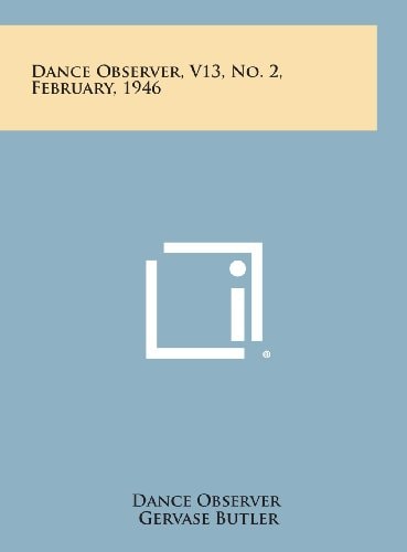 Dance Observer, V13, No. 2, February, 1946
