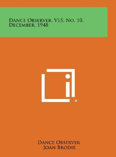 Dance Observer, V15, No. 10, December, 1948