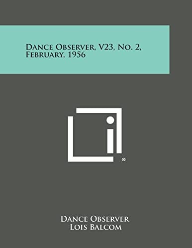 Dance Observer, V23, No. 2, February, 1956