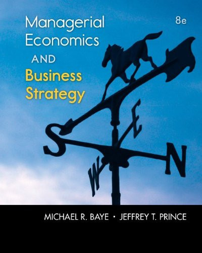 Managerial Economics & Business Strategy with Connect
