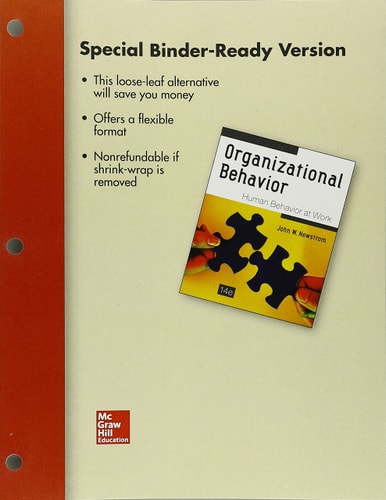 Loose Leaf for Organizational Behavior