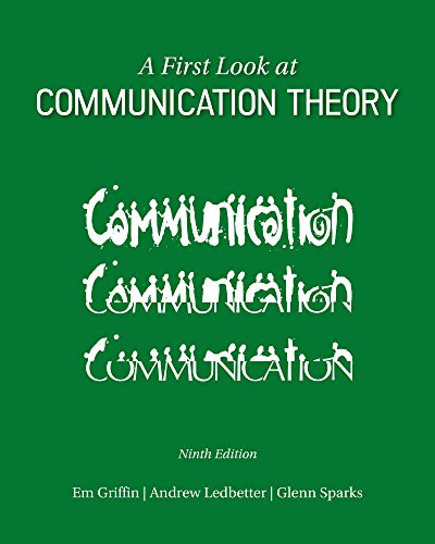 ND PURDUE UNIV WEST LAFAYETTE A FIRST LOOK AT COMMUNICATION THEORY