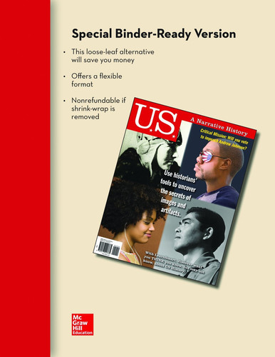 Looseleaf for US: A Narrative History, Volume 1: To 1877