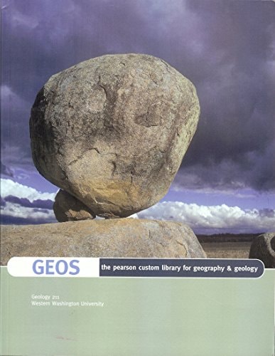 Geos Geology 211 Western Washington University Pearson Custom Library For Geography And Geology