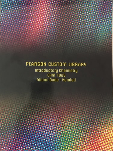 Pearson Custom Library, Introductory Chemistry