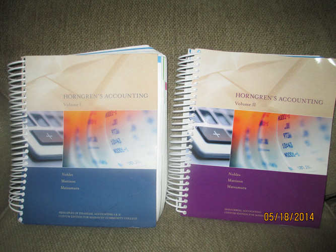 Horngrens Accounting 10th Edition