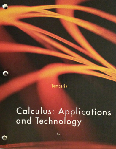 Calculus Applications and Technology