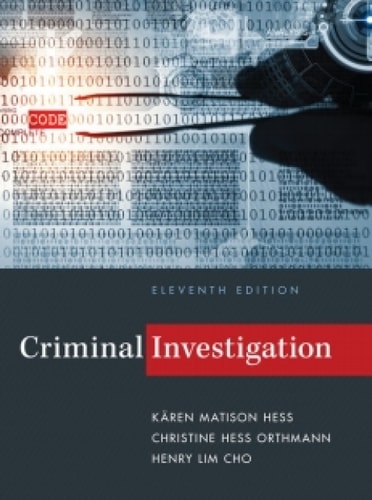 MindTap Criminal Justice for Hess/Hess Orthman/Cho's Criminal Investigation
