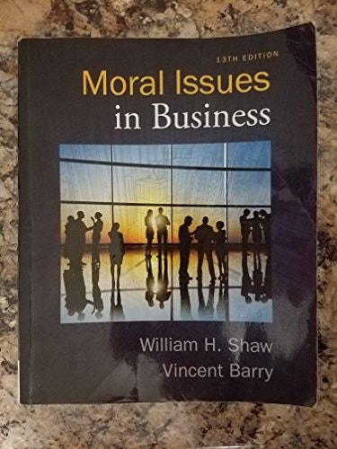Moral Issues in Business