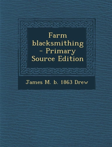Farm blacksmithing