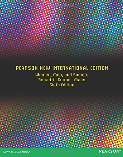 Women, Men, and Society Pearson New International Edition