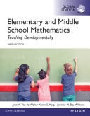 Elementary and Middle School Mathematics: Teaching Developmentally, eBook, Global Edition
