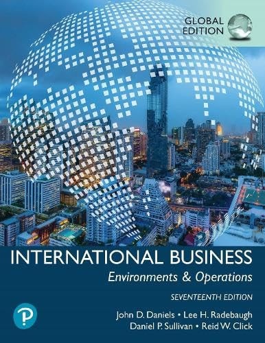 Access Card -- Pearson MyLab Management with Pearson eText -- for International Business [Global Edition]