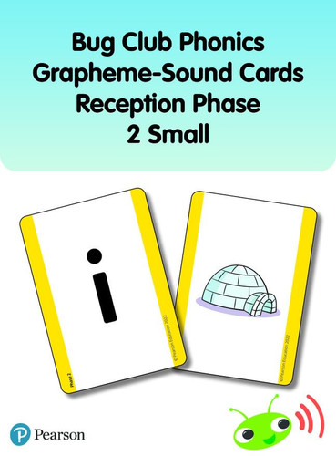 Bug Club Phonics Grapheme-Sound Cards Reception Phase 2 (Small) (Phonics Bug)