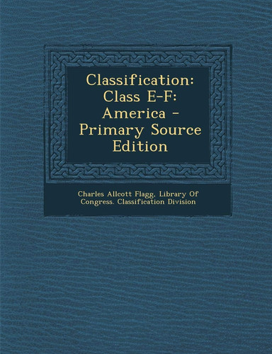 Classification Class E-F