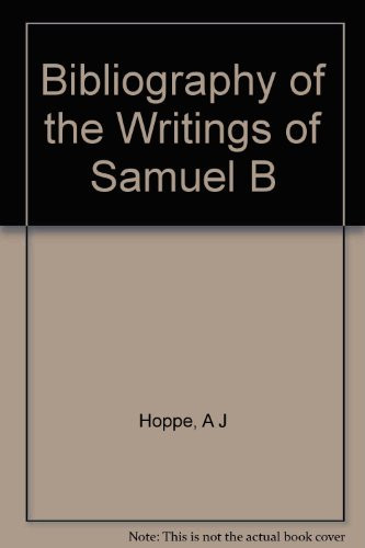 Bibliography of the Writings of Samuel B