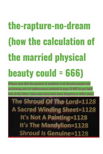 The Rapture No Dream