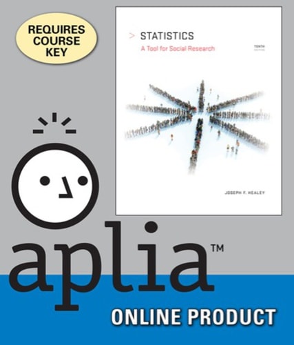 Aplia for Healey's Statistics: A Tool for Social Research, 10th Edition, [Instant Access], 2 terms