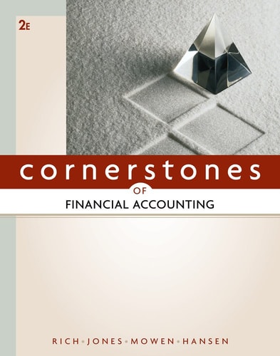 Bundle: Cornerstones of Financial Accounting, 2nd + Aplia Printed Access Card