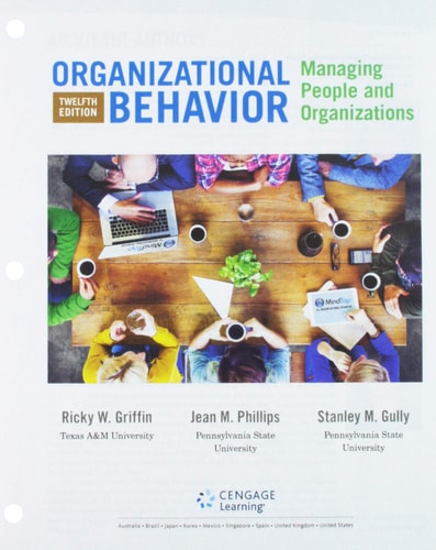 Organizational Behavior Managing People and Organizations