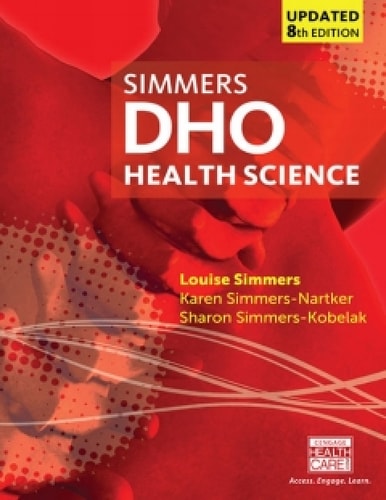 MindTap Basic Health Sciences for Simmers/Simmers-Nartker/ Simmers-Kobelak's DHO Health Science Updated, 8th Edition, [Instant Access], 2 terms (12 months)