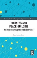Business and Peace-building The Role of Natural Resources Companies