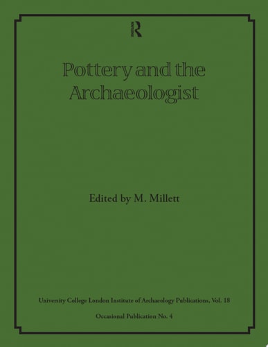 Pottery and the Archaeologist