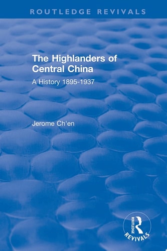 Revival: The Highlanders of Central Asia: A History, 1937-1985