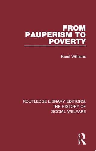 From Pauperism to Poverty