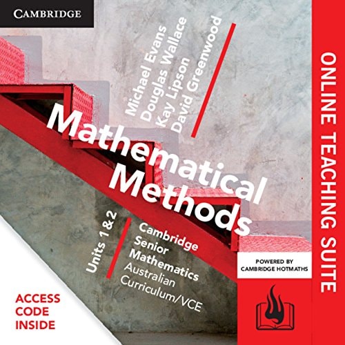 CSM VCE Mathematical Methods Units 1 and 2 Online Teaching Suite