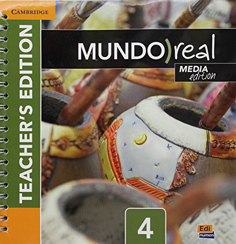 Mundo Real Level 4 Teacher's Edition plus ELEteca Access and Digital Master Guide Media Edition (Murl Mundo Real) (Spanish Edition)
