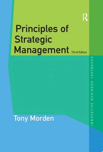 Principles of Strategic Management