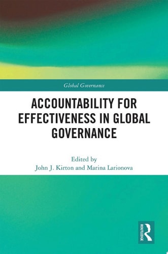 Accountability for Effectiveness in Global Governance