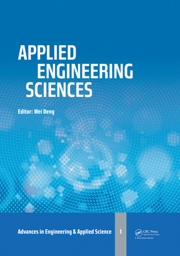 Applied engineering sciences: proceedings of the AASRI International Conference on Applied Engineering Science, Hollywood, USA, 23-24 July 2014