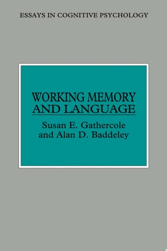 Working Memory and Language