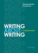 Writing about Writing A College Reader