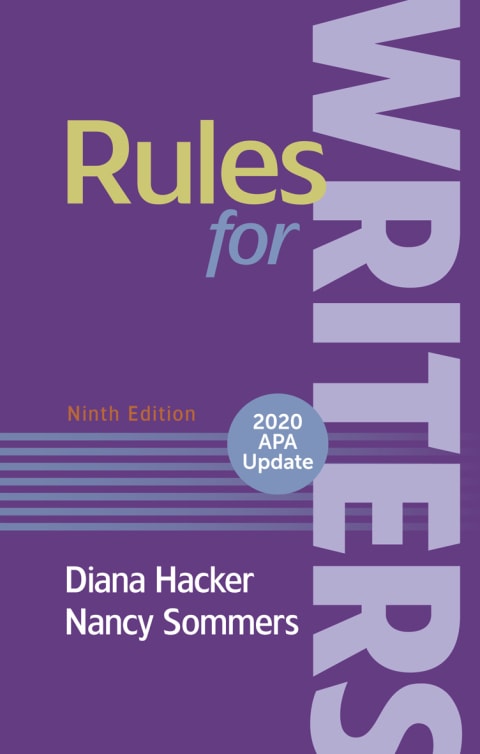 Rules for Writers with 2020 APA Update