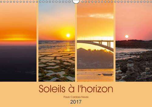 Soleils à l'horizon Du soleil, des soleils et encore du soleil. Calendrier mural A3 horizontal